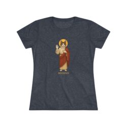 Front, Tri-Blend Vintage Navy